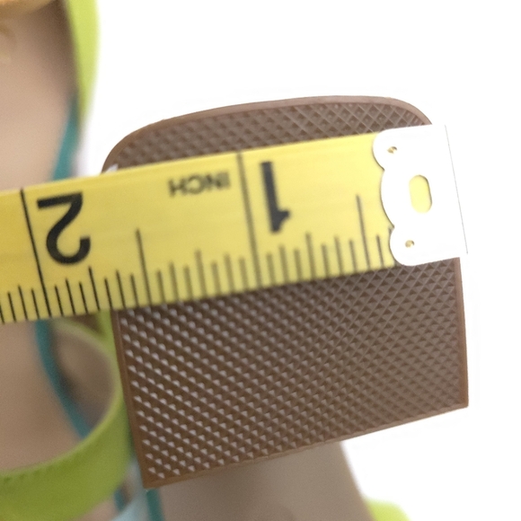 C Est. 1946 Colorful Women's Platform Sandals Sz 9m - Picture 11 of 13